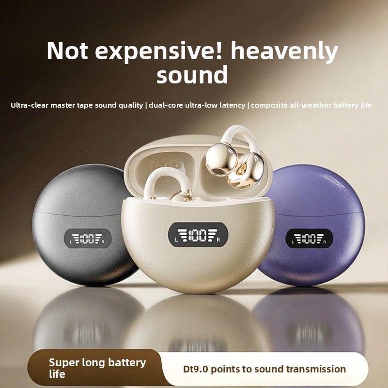 Bone Conduction Running Headphones - Bluetooth Earbuds Bone Conduction Headphones, High-Quality