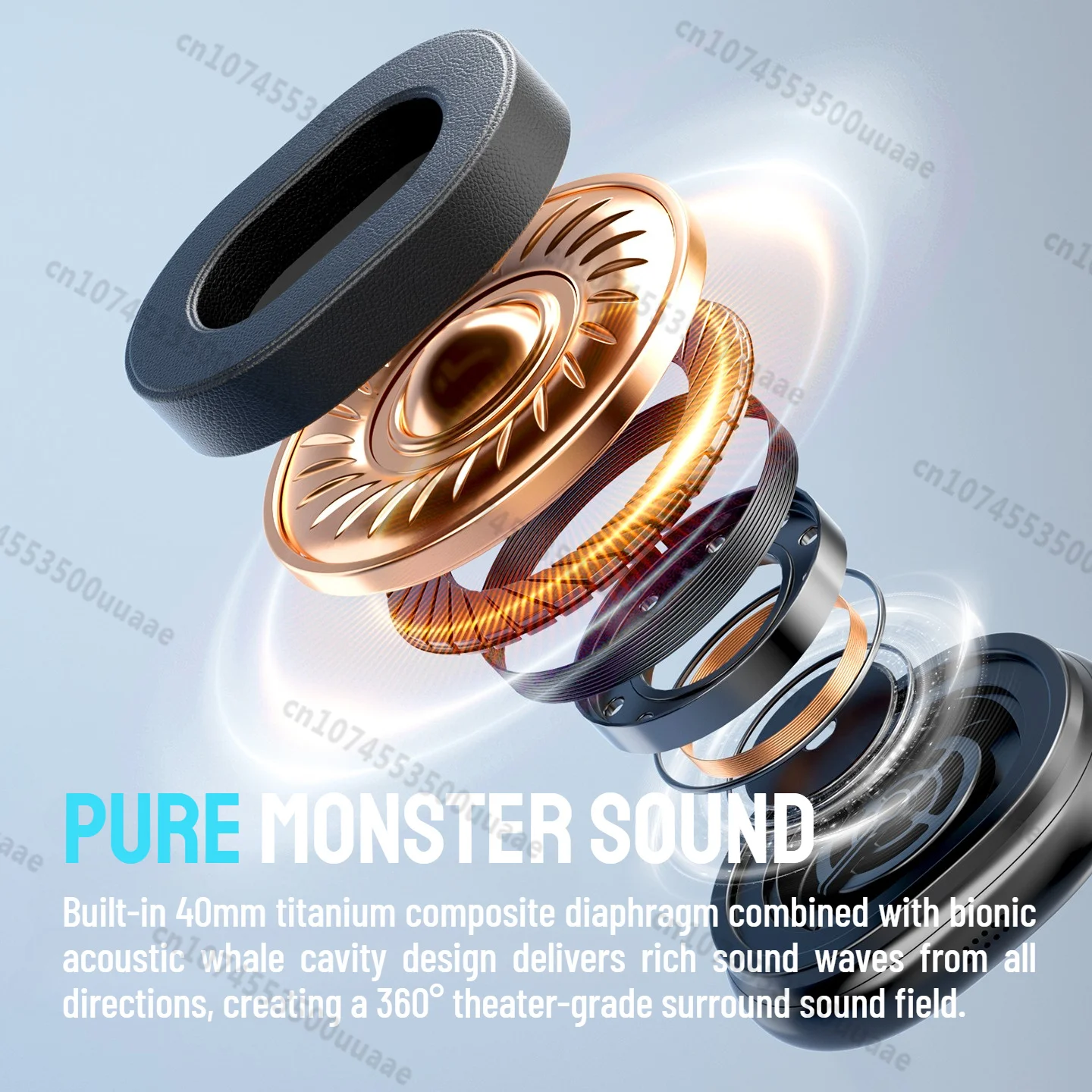 Monster AH100 -45dB ANC Headph - огляд і ціна Anc Wireless Over Ear Headphones