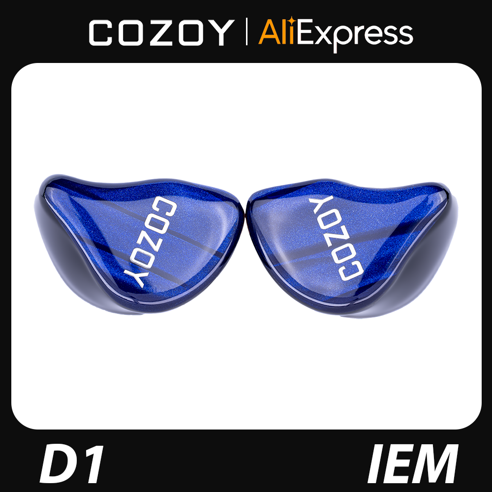 COZOY D1 IEM HIFI 10mm Graphen - огляд і ціна Planar Magnetic Iem Earphones