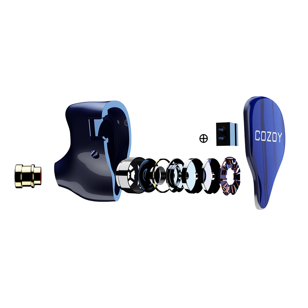 COZOY D1 IEM HIFI 10mm Graphen - огляд і ціна Planar Magnetic Iem Earphones